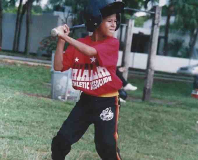 Manny Machado as a kid