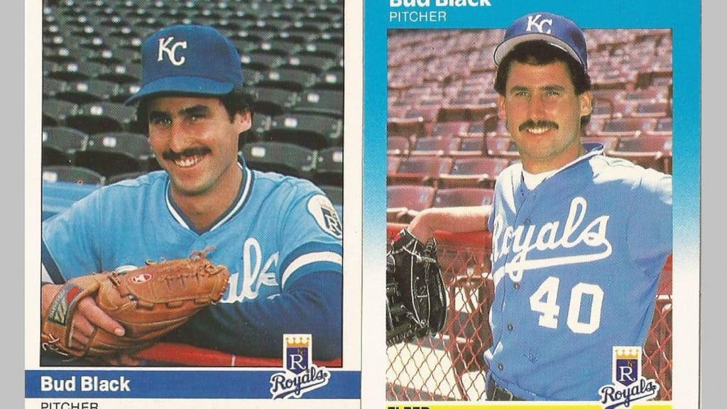 Bud Black at the beginning of his career.