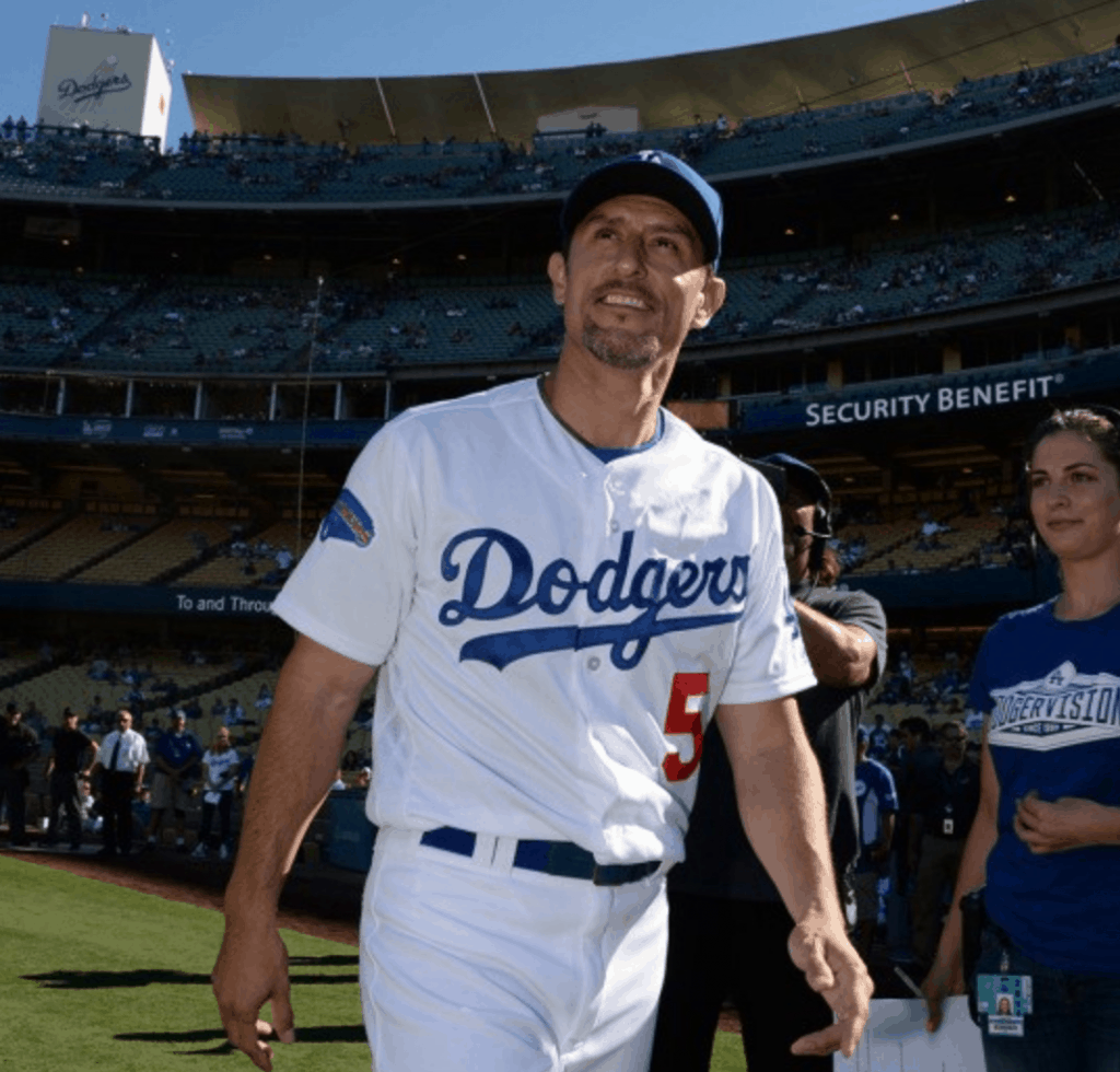 Nomar Garciaparra In The Field (Source: Pinterest)