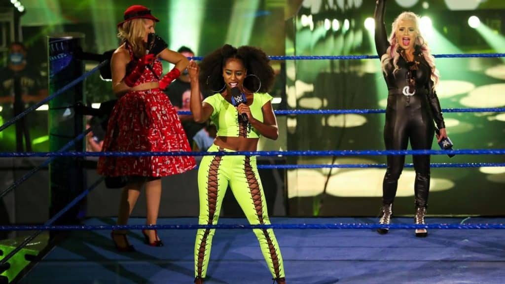 Naomi Wrestler In The WWE Ring