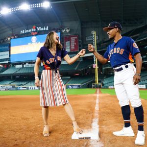 Tony with his wife Michelle Kemp