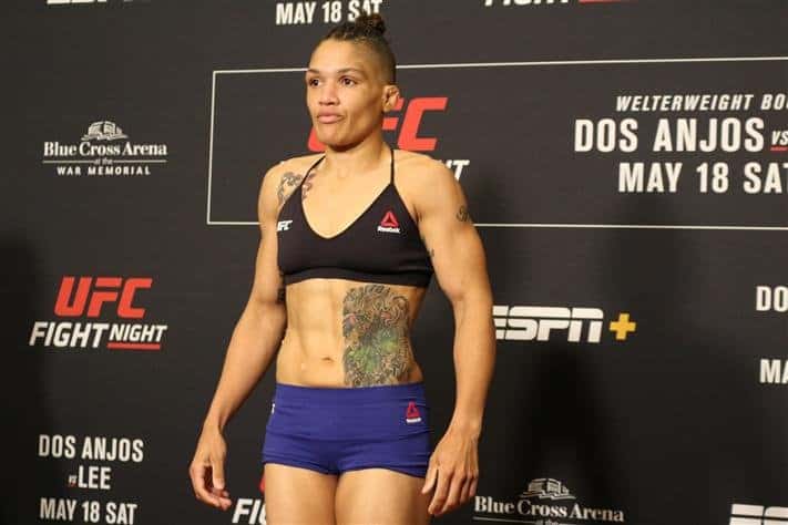 Sijara Eubanks early UFC days.