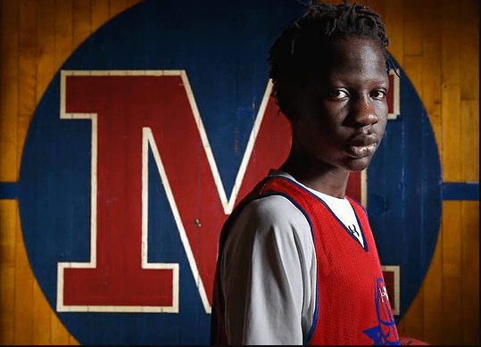 A young Bol Bol