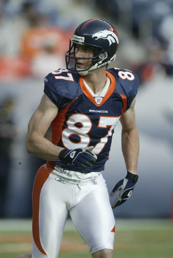 Ed McCaffrey Duing His Playing Career