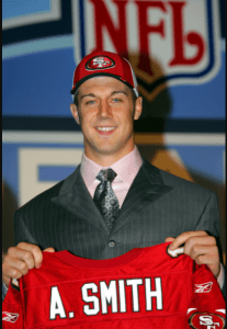 Alex Smith drafted for NFL