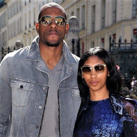 Andrei-Iguodala-with-his-wife