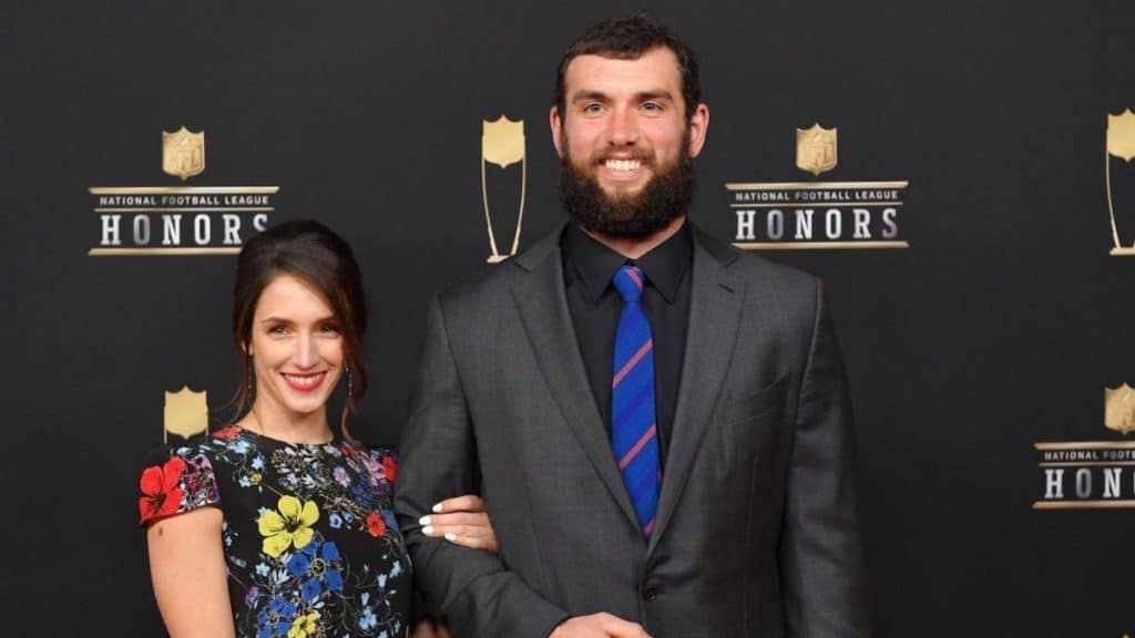 Andrew Luck and Nicole 
