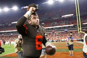 Baker Mayfield competing with New york giants
