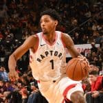 Cameron in for the Toronto Raptors