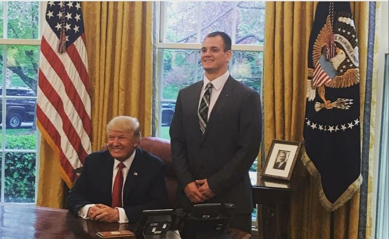 Glenn Gronkowski With President Trump