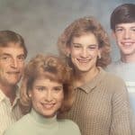 Hinch with Father, Mother and Sister