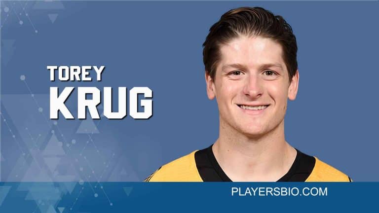 Torey Krug Bio: Early Life, Career, Wife & Net Worth
