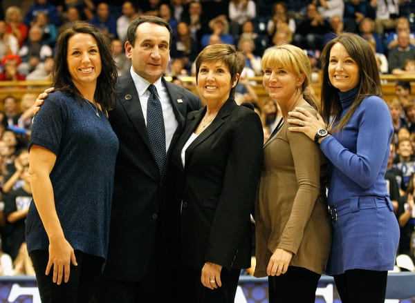 Mickie Krzyzewski With Her Family