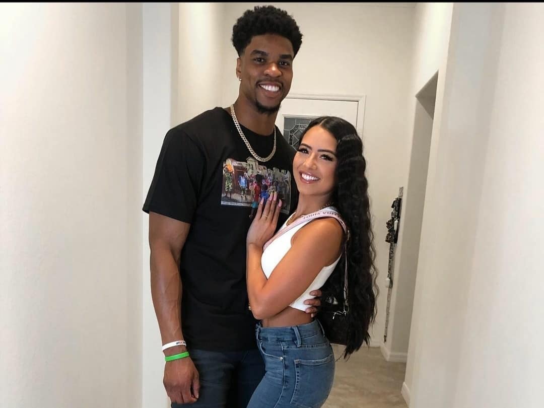 Obi Melifonwu With His Girlfriend Alyssa Okada