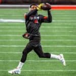 Odell Beckham Catching a Football
