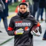 Odell Beckham Jogging