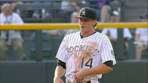 Josh While Playing For The Rockies