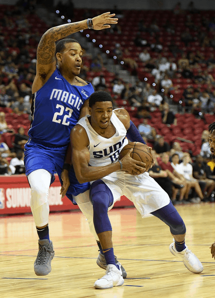 Shaquille Harrison Playing At The 2018 NBA Summer League 