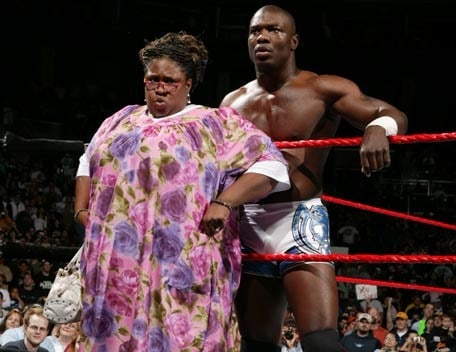 Shelton Benjamin with Thea Vidale