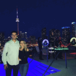 Tim with his girlfriend
