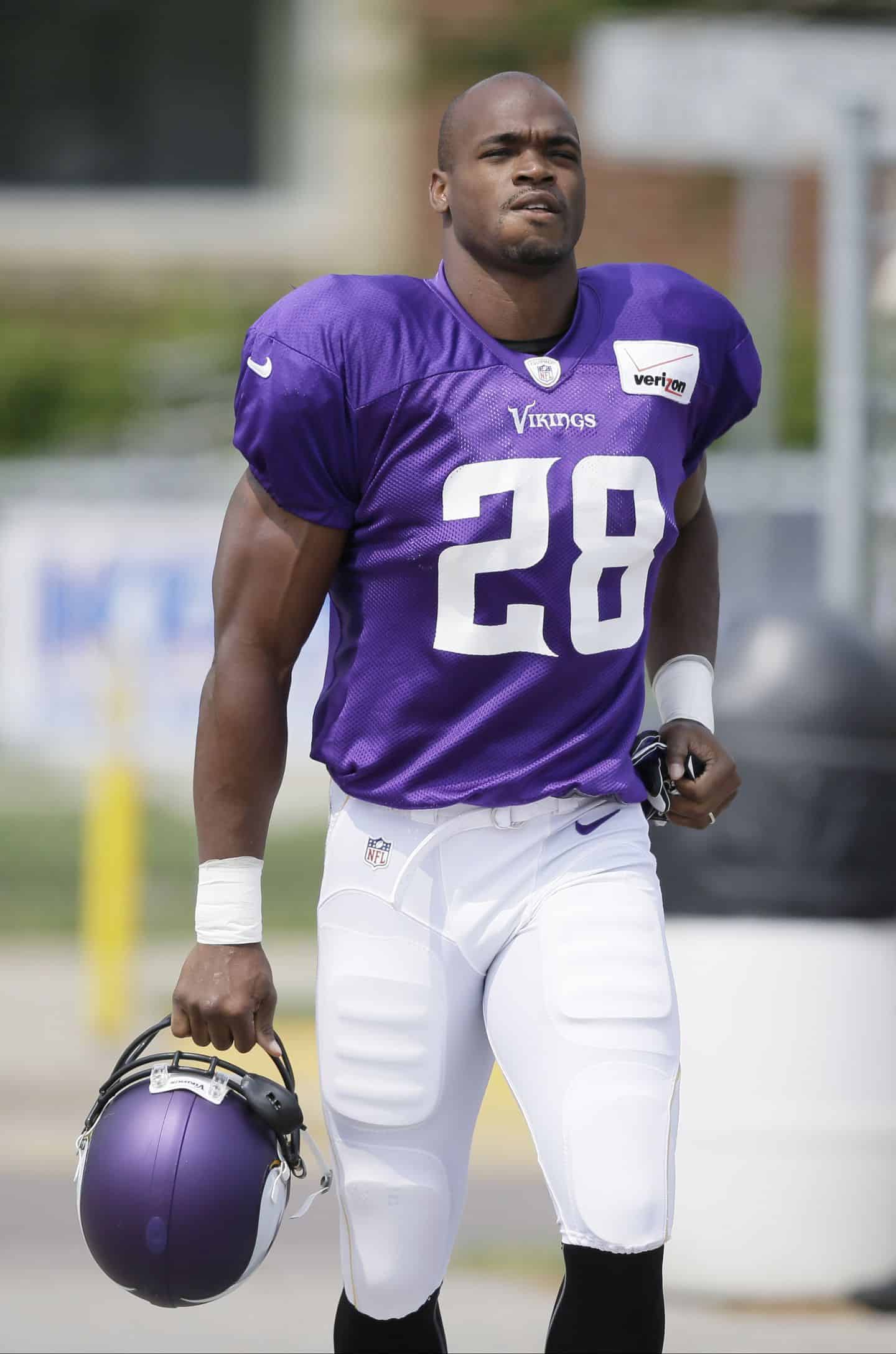 Adrian Peterson age 