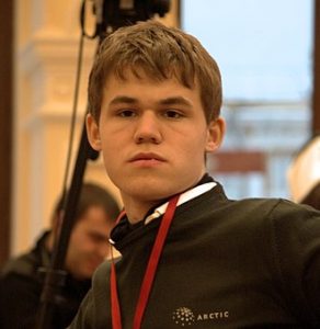 Carlsen at the World Blitz Championship