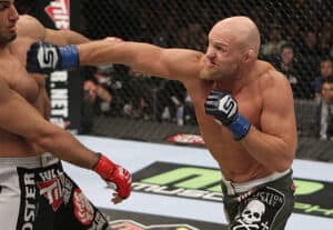 Keith Jardine throwing punches at Strikeforce