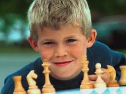Magnus Carlsen as a kid