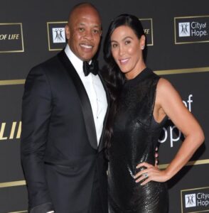 Nicole Young and her ex-husband, Dr. Dre.