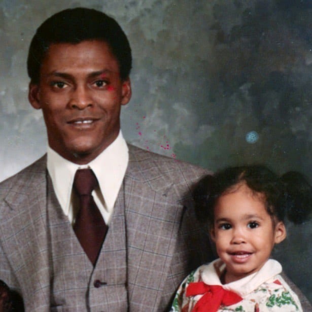 Sage Steele With Her Father, Gary Steele