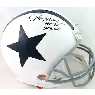 Roger Staubach Signed Helmet