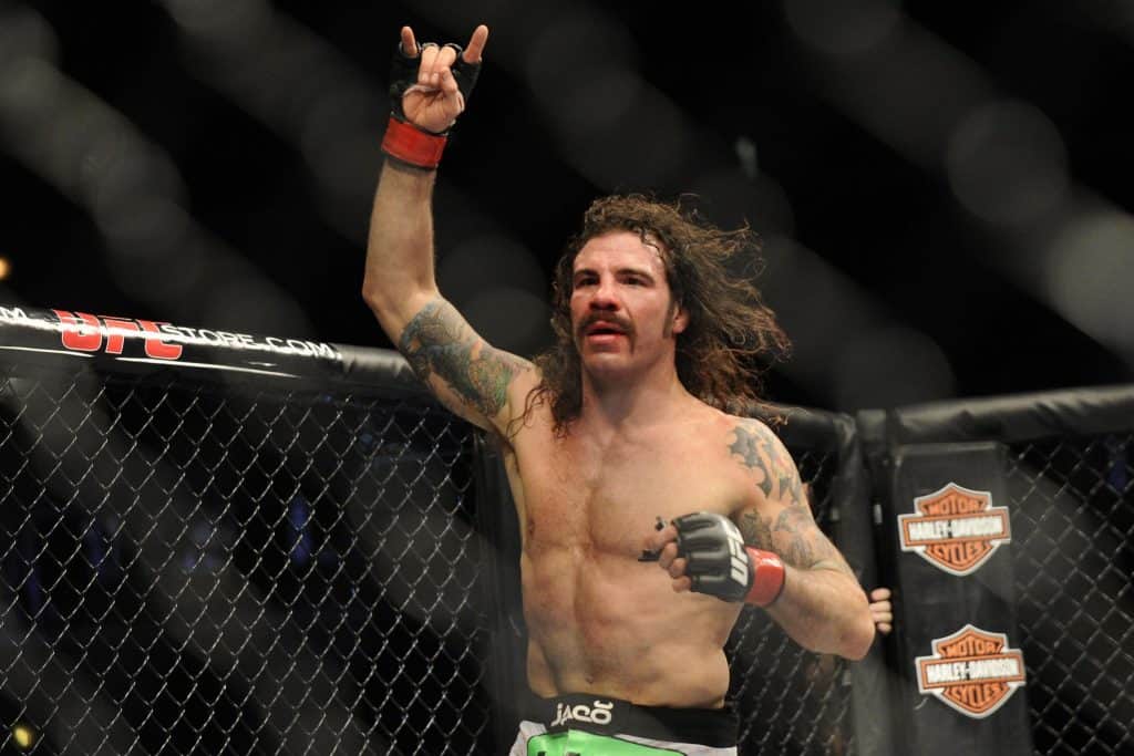 Clay Guida In The Fighting Ring