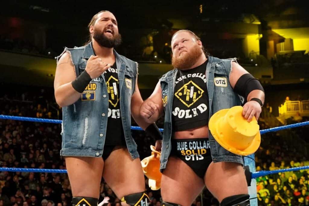 Heavy Machinery, a tag team of Tucker Knight and Otis