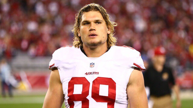 NFL Player Vance McDonald