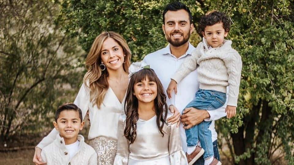 Pitcher Joakim Soria With His Family
