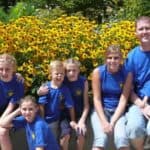 Shawn Bradley With His Wife And Kids