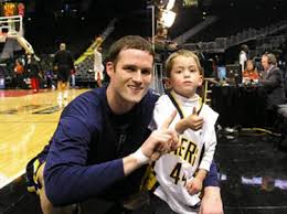 Austin Croshere with his son Aidan