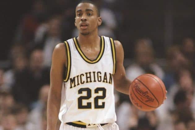 Bullock playing for Michigan University
