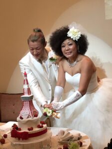 Kyoko and Isao wedding