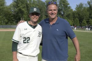 Jack Leiter With His Father