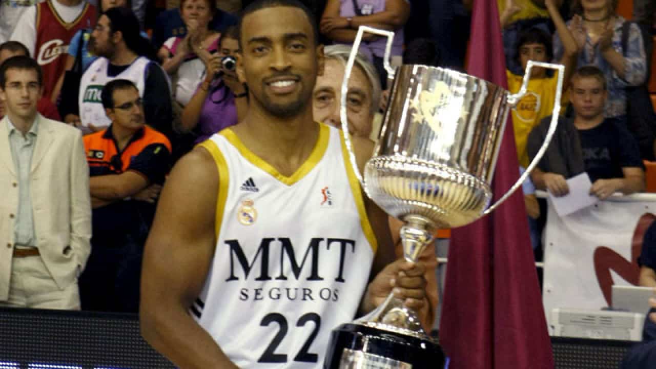 Bullock with Spanish League Trophy