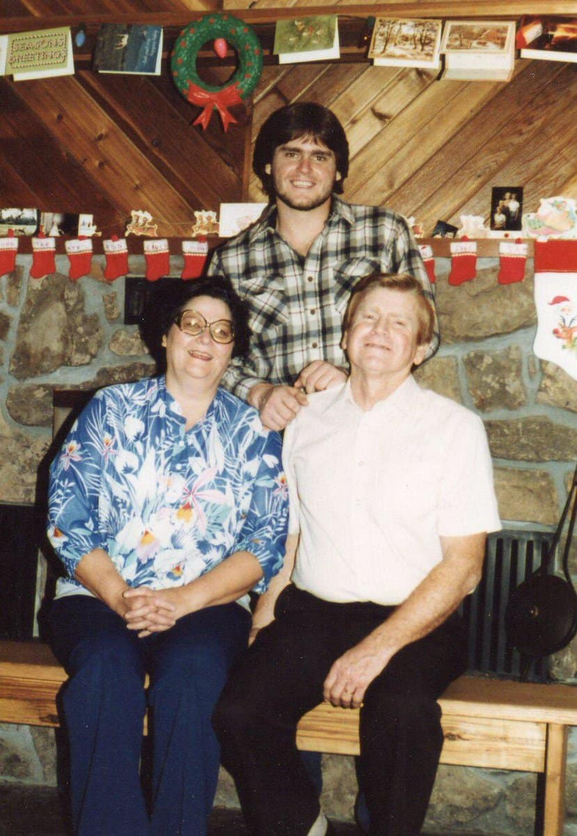 Sam Pittman With His Parents
