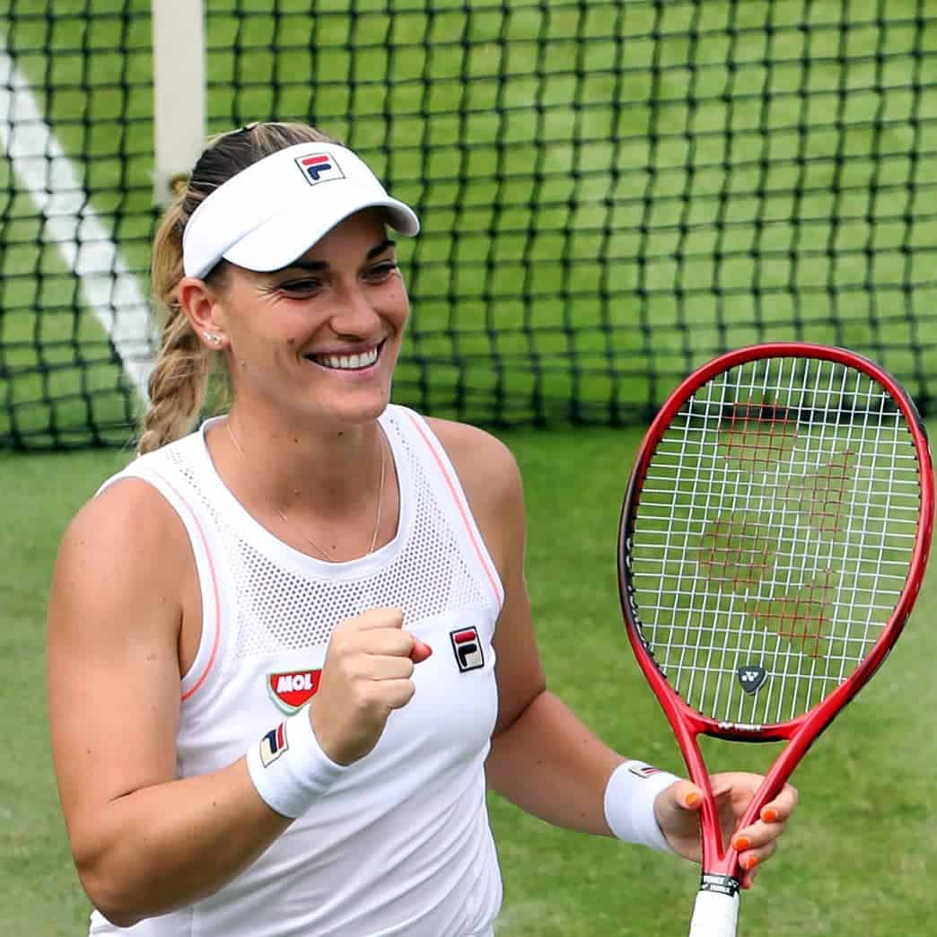 Timea Babos at Wimbeldon Open