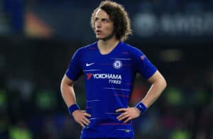 David Luiz in Chelsea's Jersey