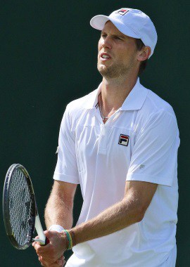 Seppi playing tennis