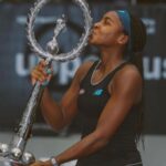 Coco Gauff Holding Award