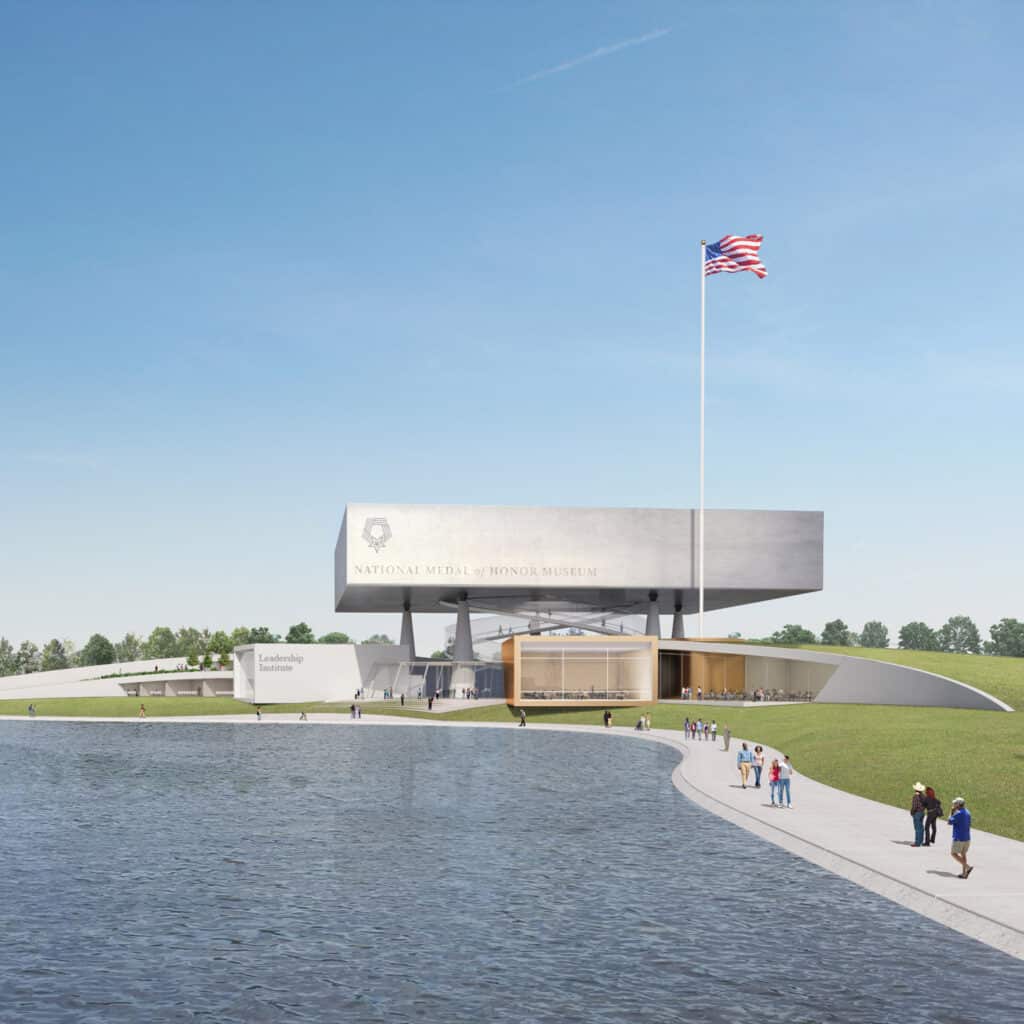 Design of National Medal of Honor Museum
