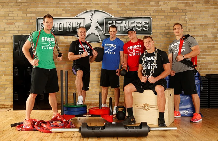 Gordie-Gronkowski and his brothers at-Gronk--Business