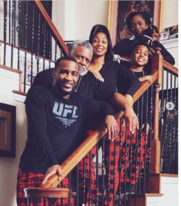 Geoff Neal With Family