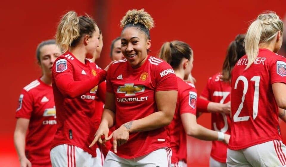 James has now scored Manchester United's first women's goal- Danred Sports